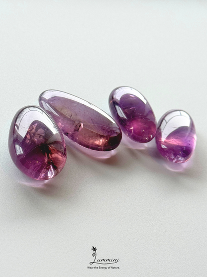 Natural Ametrine Pocket Stone Value Pack – Set of 4,total 82g