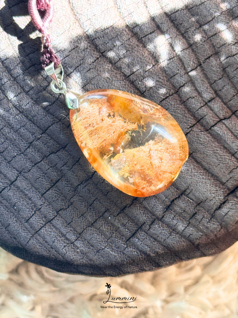 Natural Crystal Pendant Necklaces – Handmade & Ready to Wear