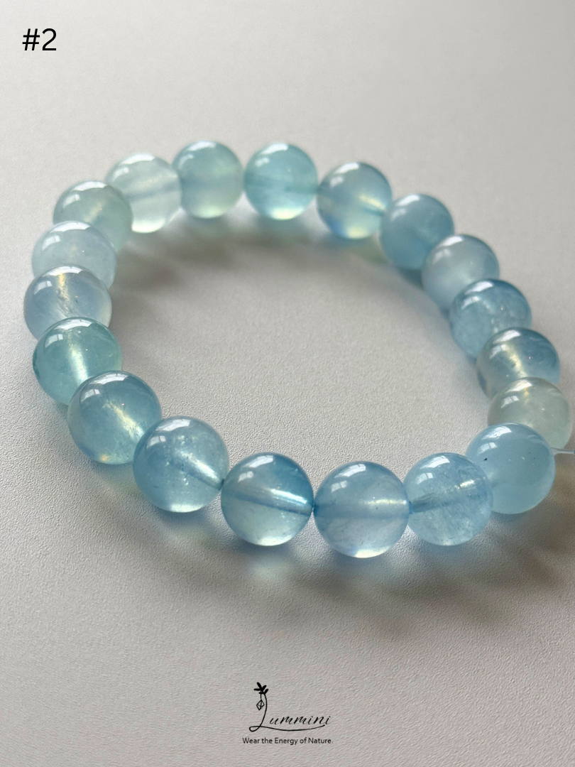 Natural Aquamarine Bracelet – One of a Kind, Choose Your Piece