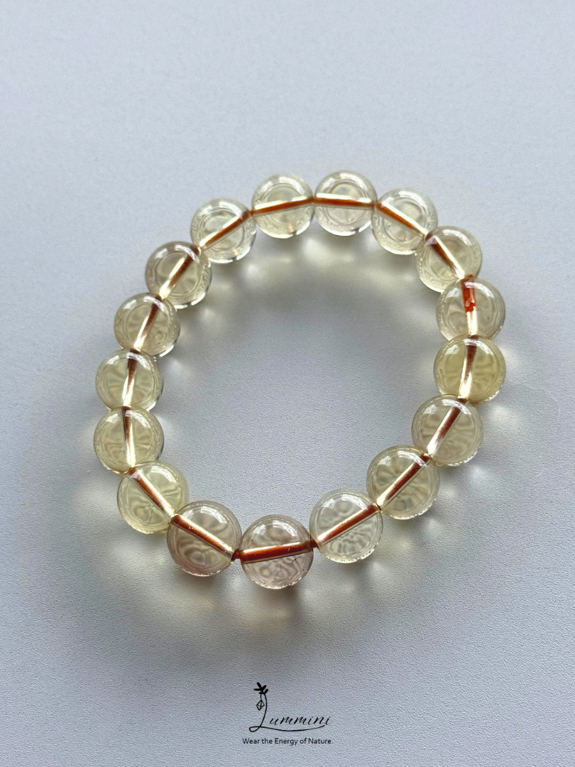 Natural Citrine Bracelet – 12mm