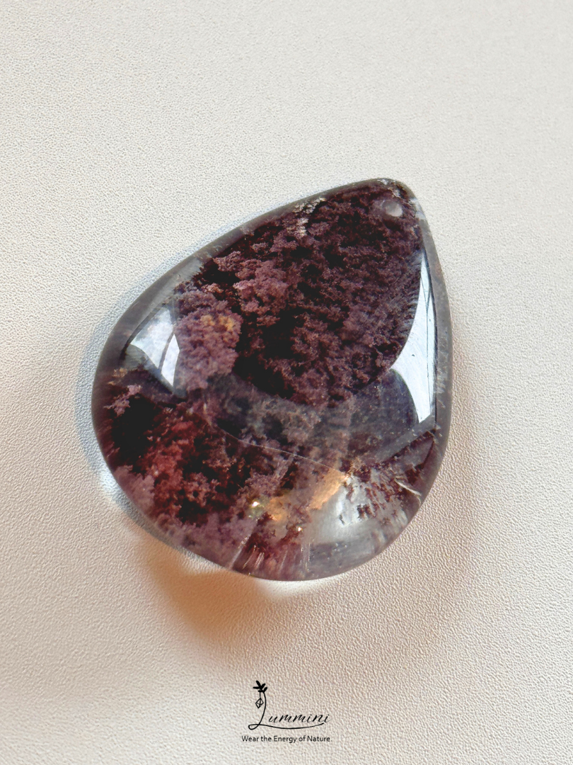 Natural Garden Quartz Pendant – Drilled, Choose Your Piece