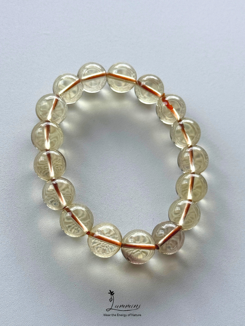 Natural Citrine Bracelet – 12mm