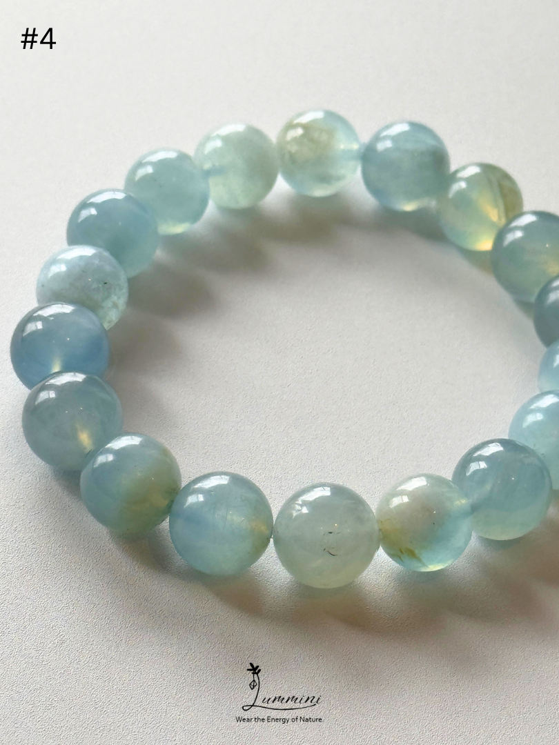Natural Aquamarine Bracelet – One of a Kind, Choose Your Piece