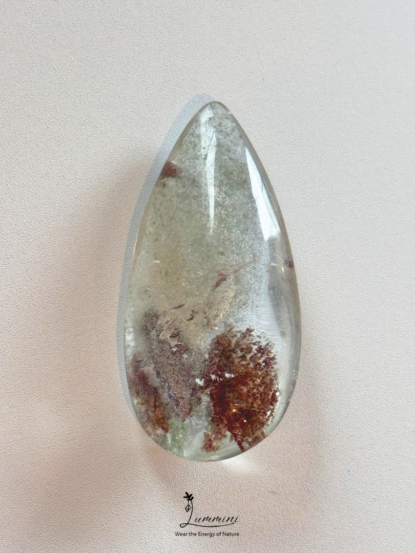 Natural Garden Quartz Pendant – Drilled, Choose Your Piece