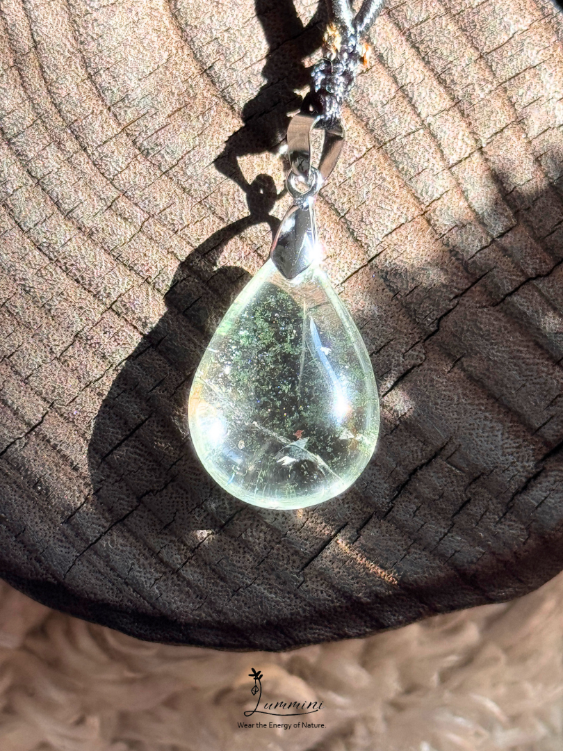 Natural Crystal Pendant Necklaces – Handmade & Ready to Wear
