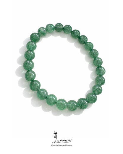 Green Strawberry Quartz · Blooming Petal Energy