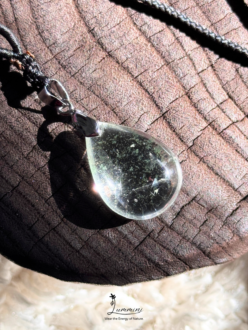 Natural Crystal Pendant Necklaces – Handmade & Ready to Wear