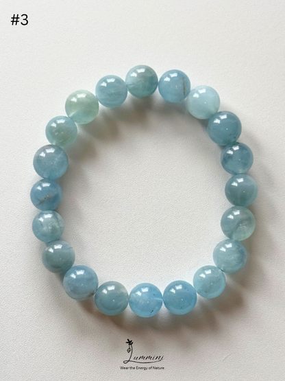 Natural Aquamarine Bracelet – One of a Kind, Choose Your Piece