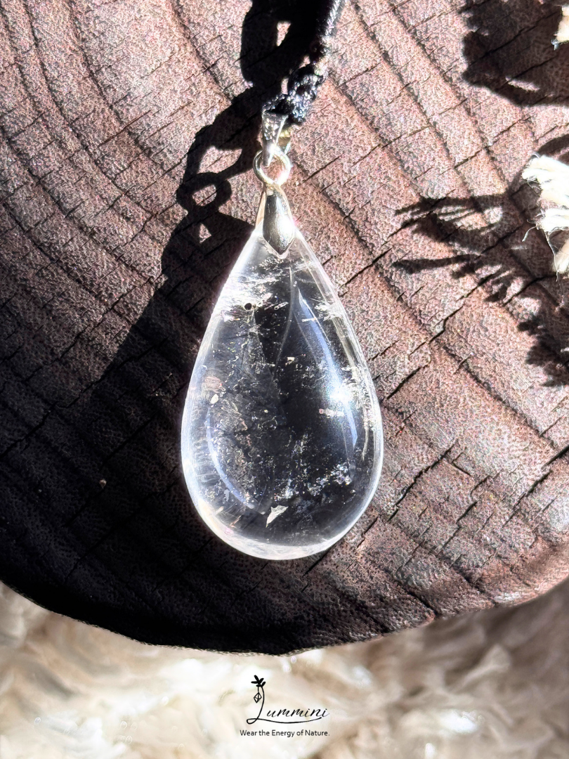 Natural Crystal Pendant Necklaces – Handmade & Ready to Wear