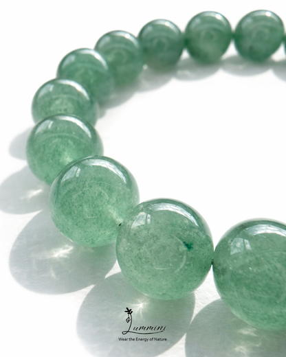 Green Strawberry Quartz · Blooming Petal Energy