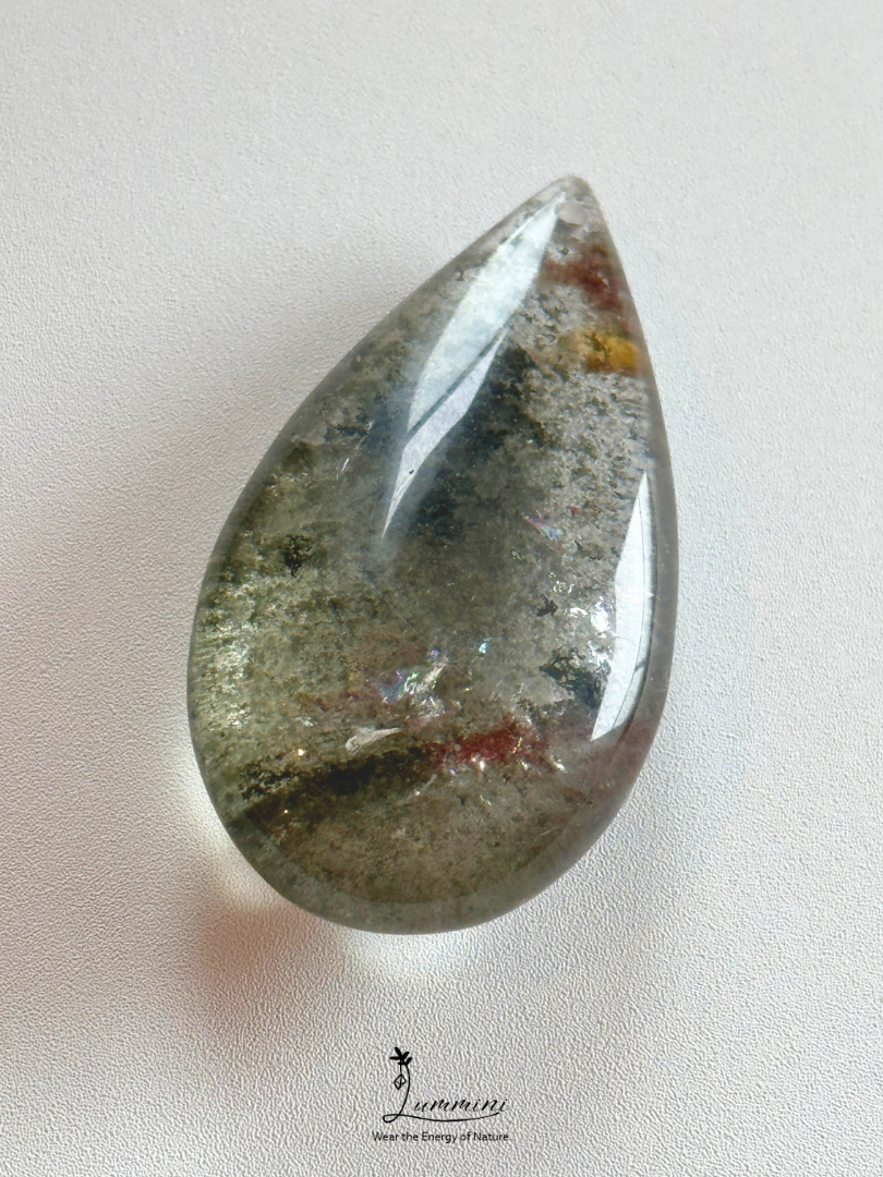 Natural Garden Quartz Pendant – Drilled, Choose Your Piece