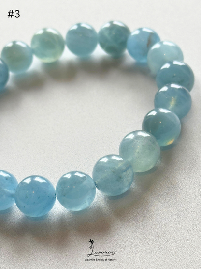 Natural Aquamarine Bracelet – One of a Kind, Choose Your Piece