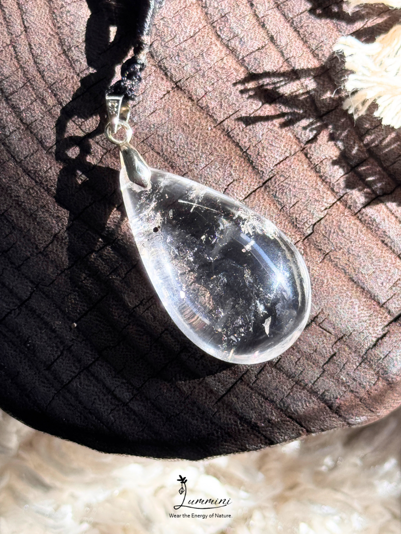 Natural Crystal Pendant Necklaces – Handmade & Ready to Wear
