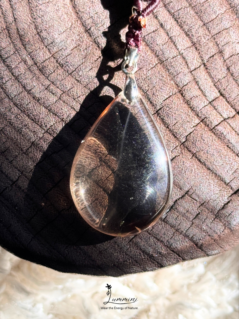 Natural Crystal Pendant Necklaces – Handmade & Ready to Wear