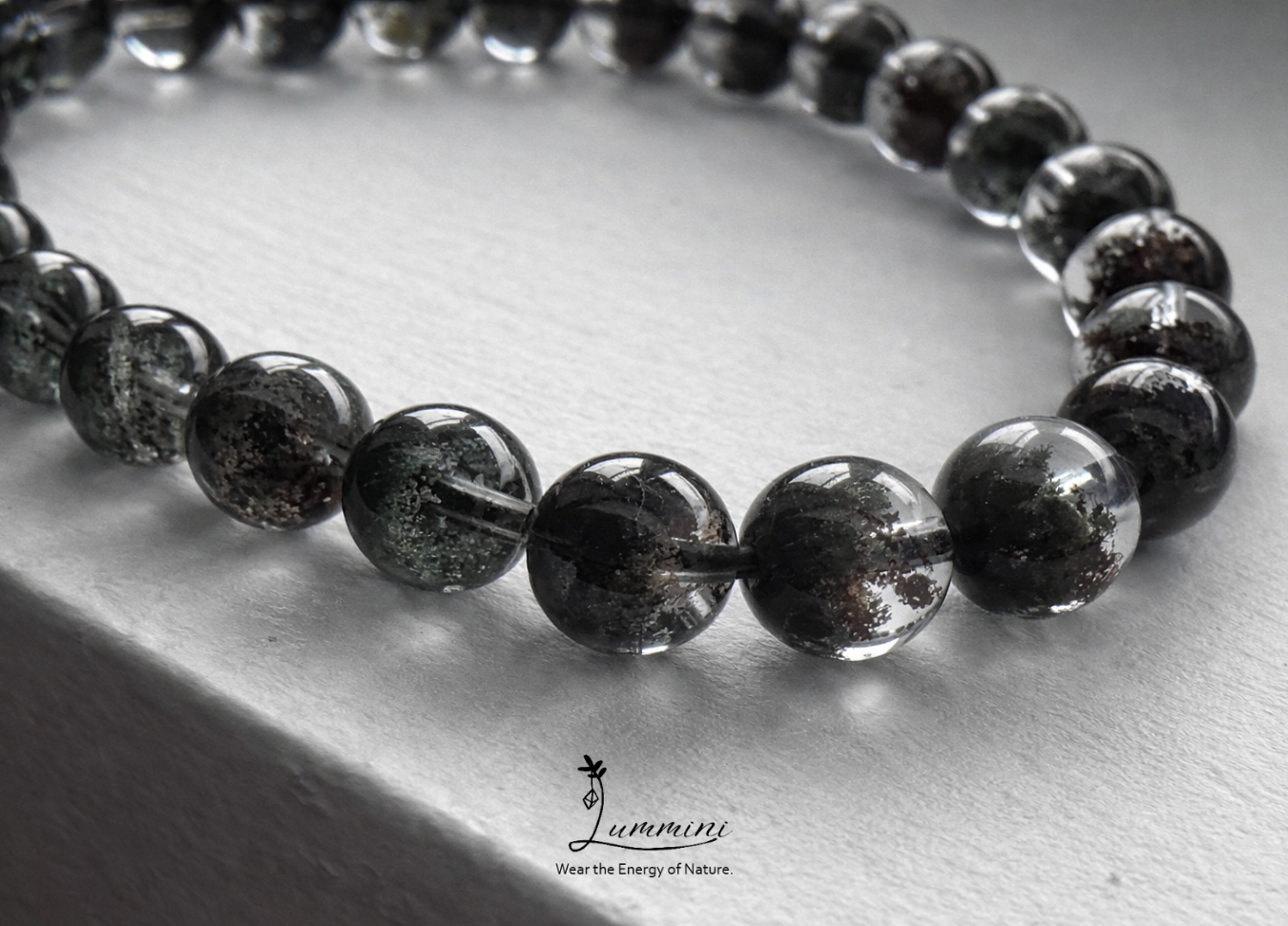 Dark Green Garden Quartz / Phantom Quartz · Prosperity & Opportunity Energy