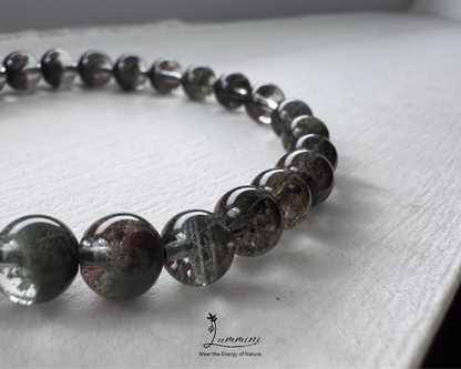 Dark Green Garden Quartz / Phantom Quartz · Prosperity & Opportunity Energy