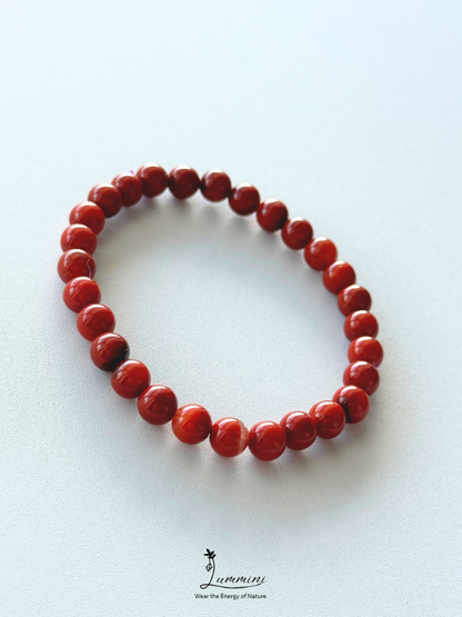 Natural Aurora 23 “Thorn Rose” Bracelet – 6.8mm, One of a Kind, Gift Ready