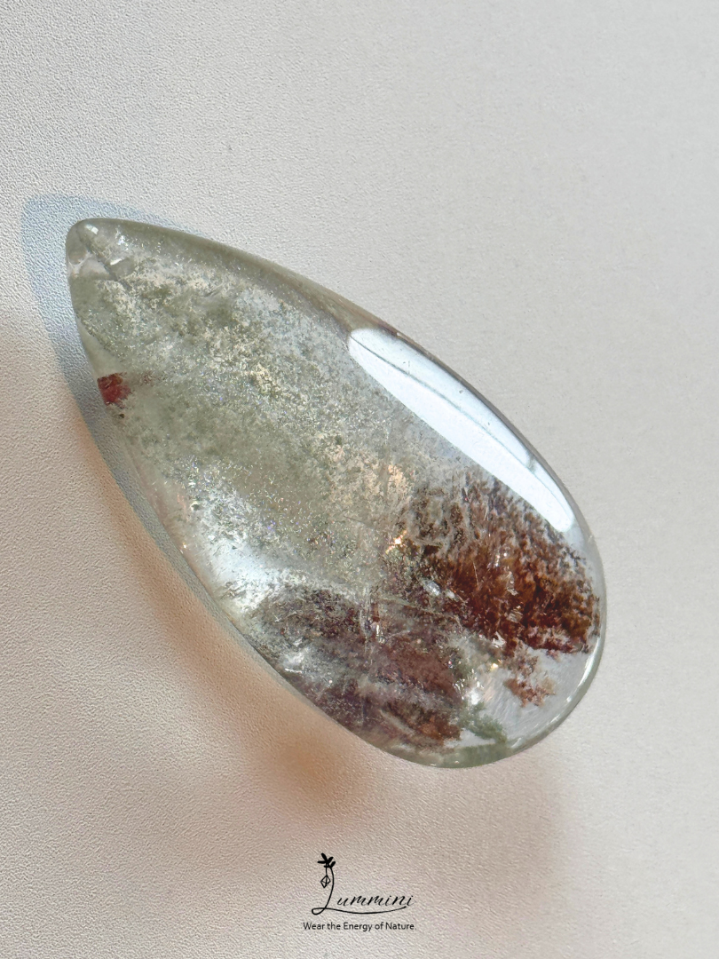 Natural Garden Quartz Pendant – Drilled, Choose Your Piece