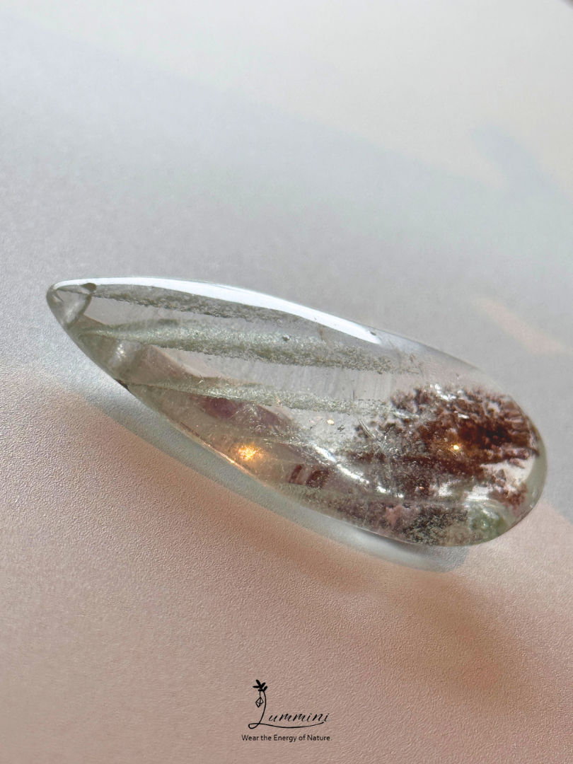 Natural Garden Quartz Pendant – Drilled, Choose Your Piece