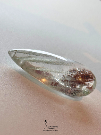Natural Garden Quartz Pendant – Drilled, Choose Your Piece