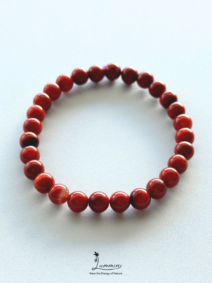 Natural Aurora 23 “Thorn Rose” Bracelet – 6.8mm, One of a Kind, Gift Ready