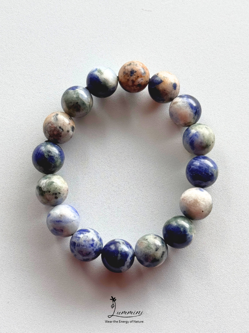 Natural Earth Sodalite Bracelet