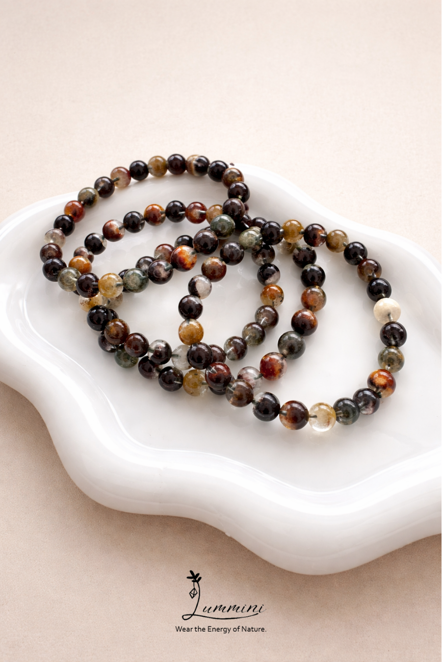 Four Seasons Garden Quartz / Phantom Quartz Bracelet · Earthy Balance Energy
