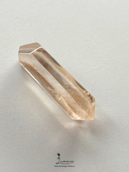 Natural Double-Terminated Rabbit Hair Quartz Crystal - 18g