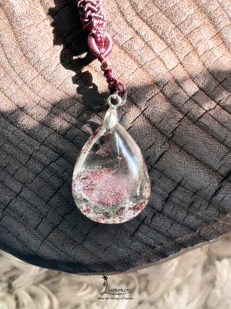 Natural Crystal Pendant Necklaces – Handmade & Ready to Wear