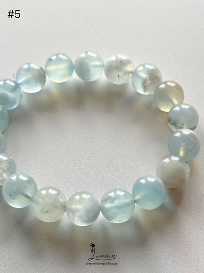 Natural Aquamarine Bracelet – One of a Kind, Choose Your Piece