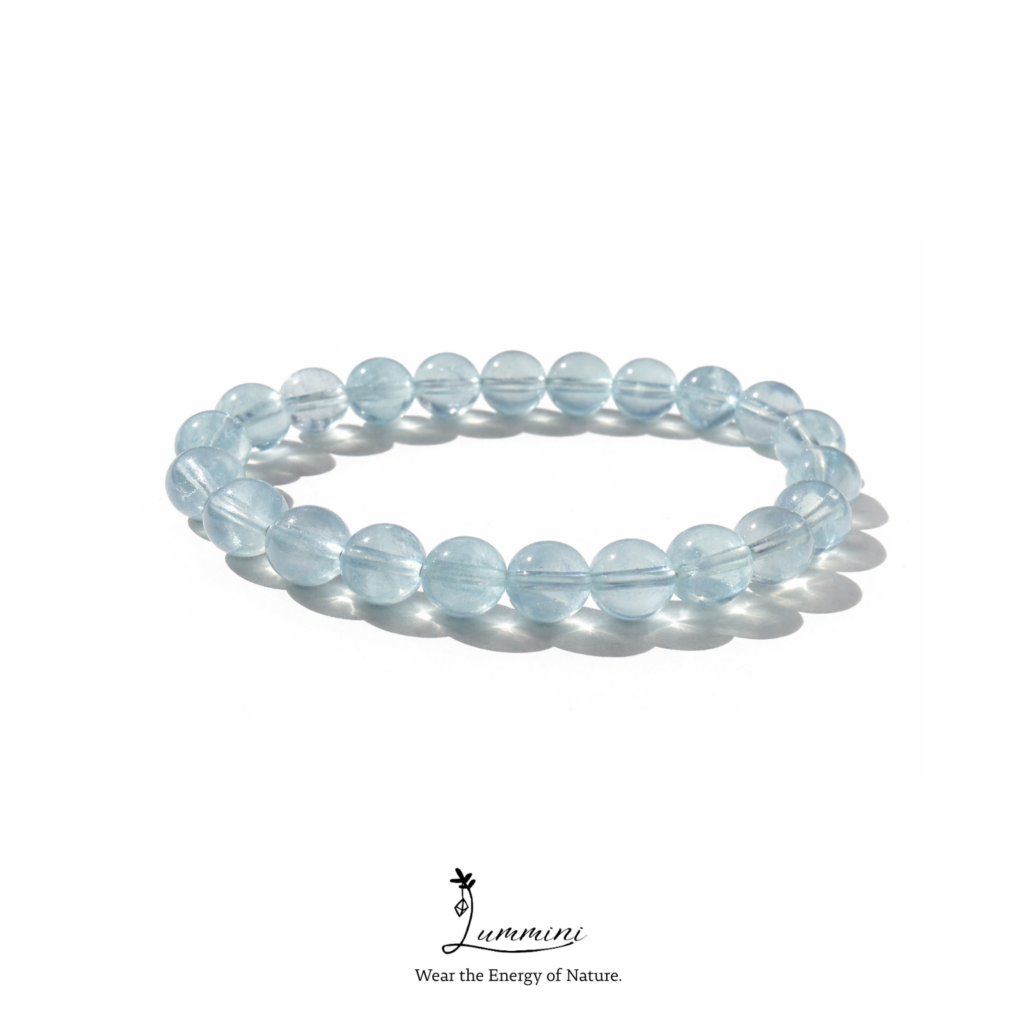Aquamarine / Ice Aquamarine - 7mm - Lummini