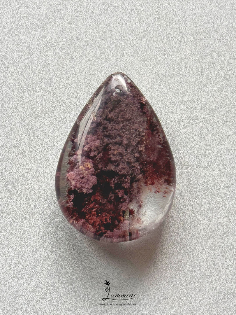 Natural Garden Quartz Pendant – Drilled, Choose Your Piece
