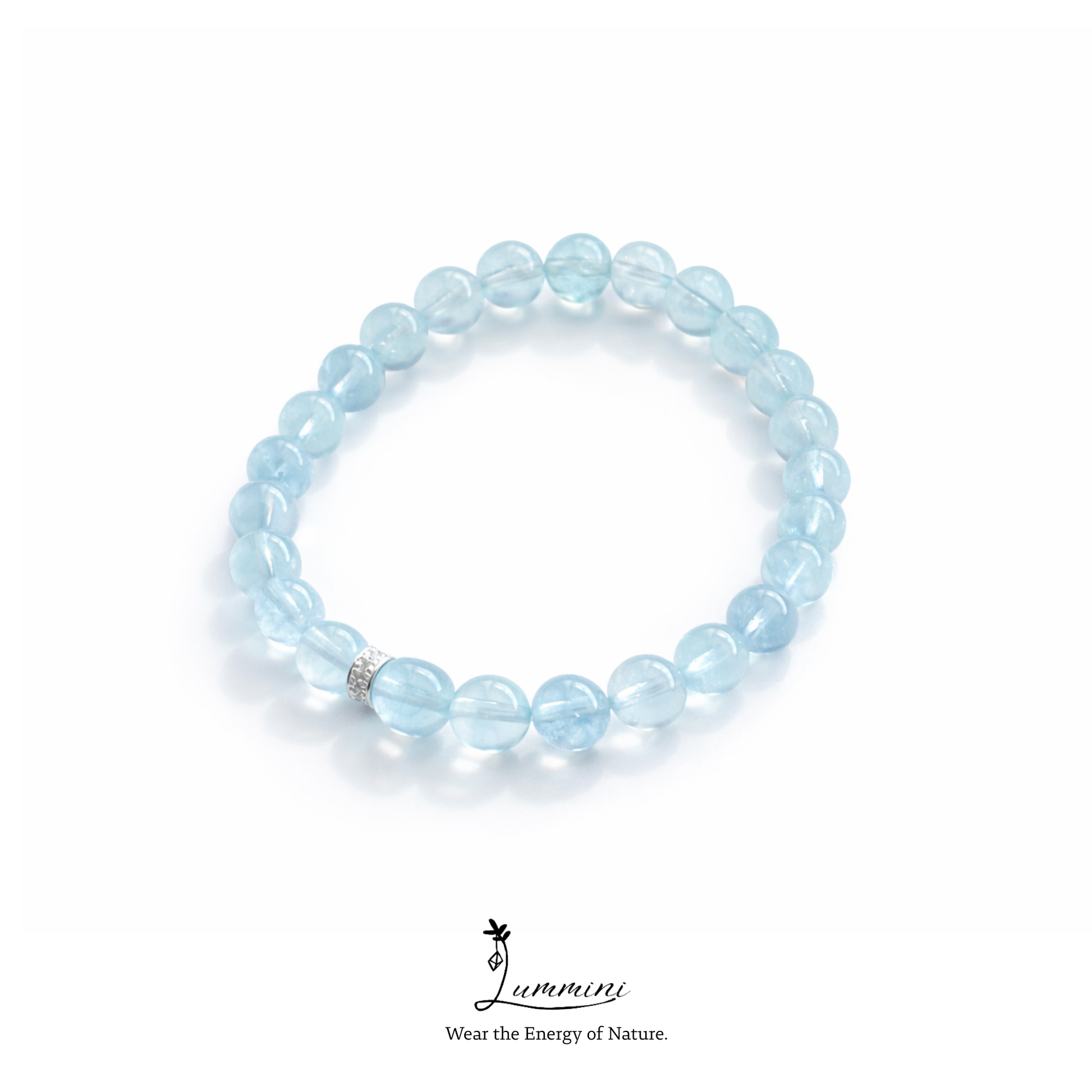 Aquamarine / Ice Aquamarine - 7mm - Lummini