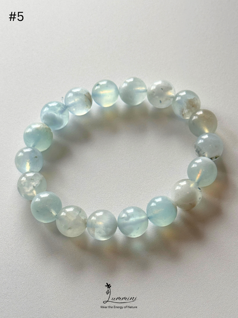 Natural Aquamarine Bracelet – One of a Kind, Choose Your Piece