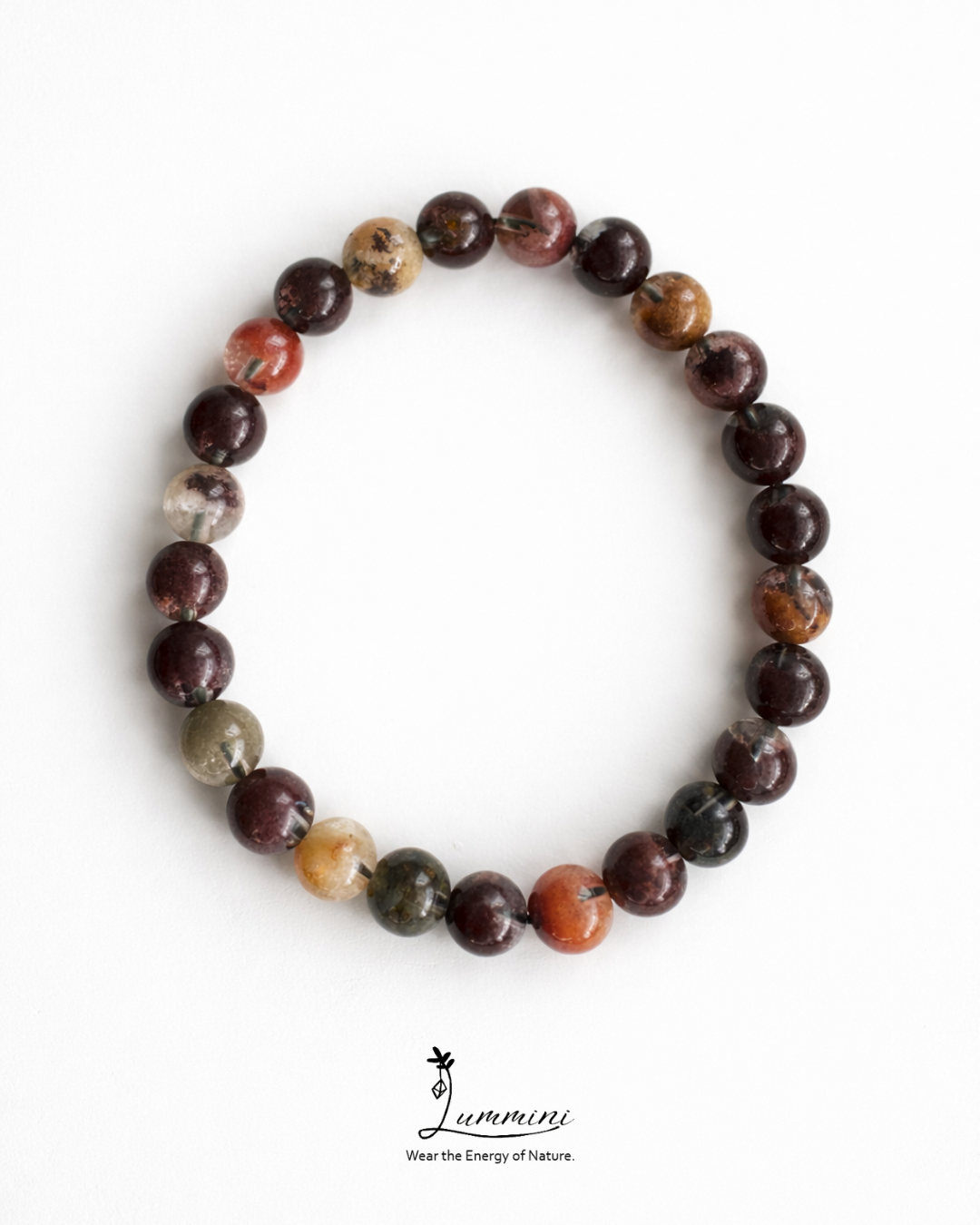 Four Seasons Garden Quartz / Phantom Quartz Bracelet · Earthy Balance Energy