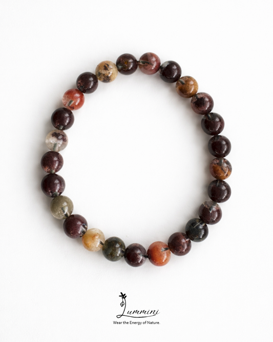 Four Seasons Garden Quartz / Phantom Quartz Bracelet · Earthy Balance Energy
