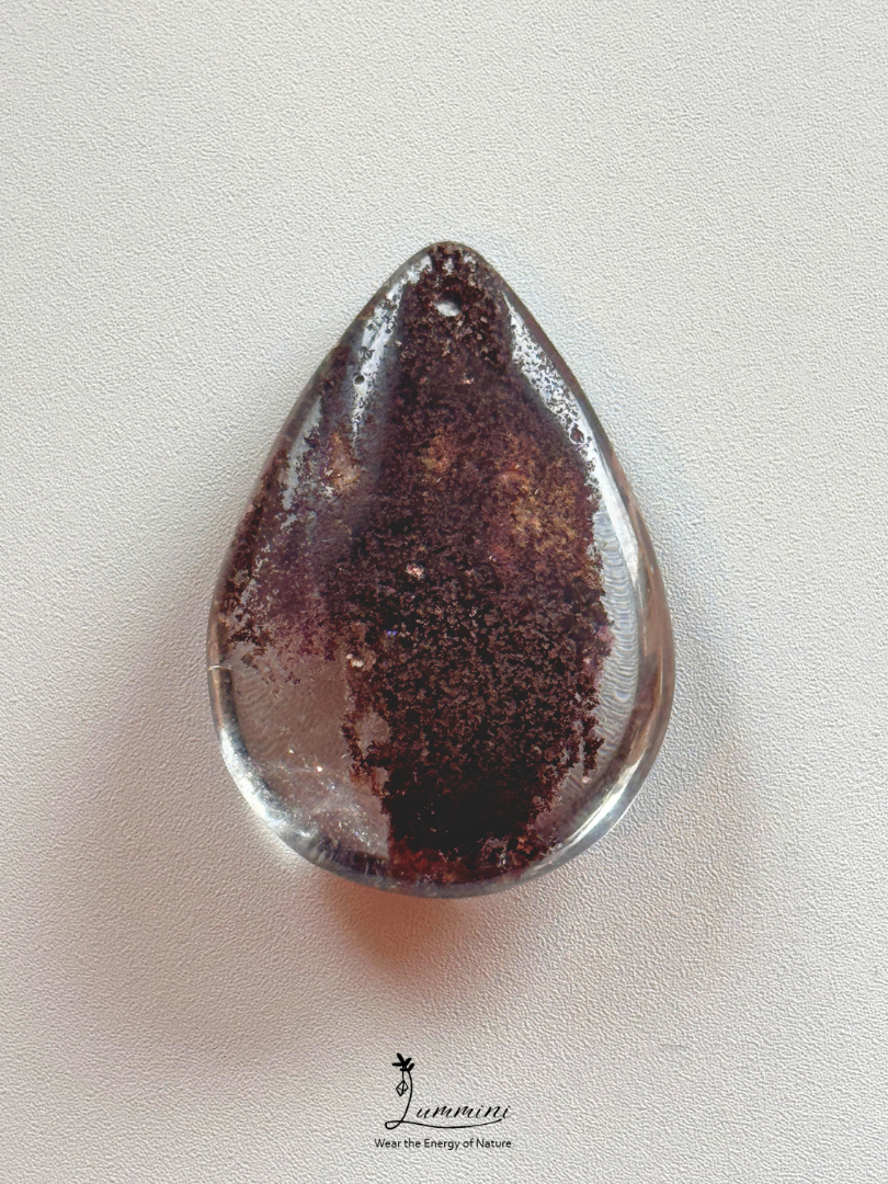 Natural Garden Quartz Pendant – Drilled, Choose Your Piece