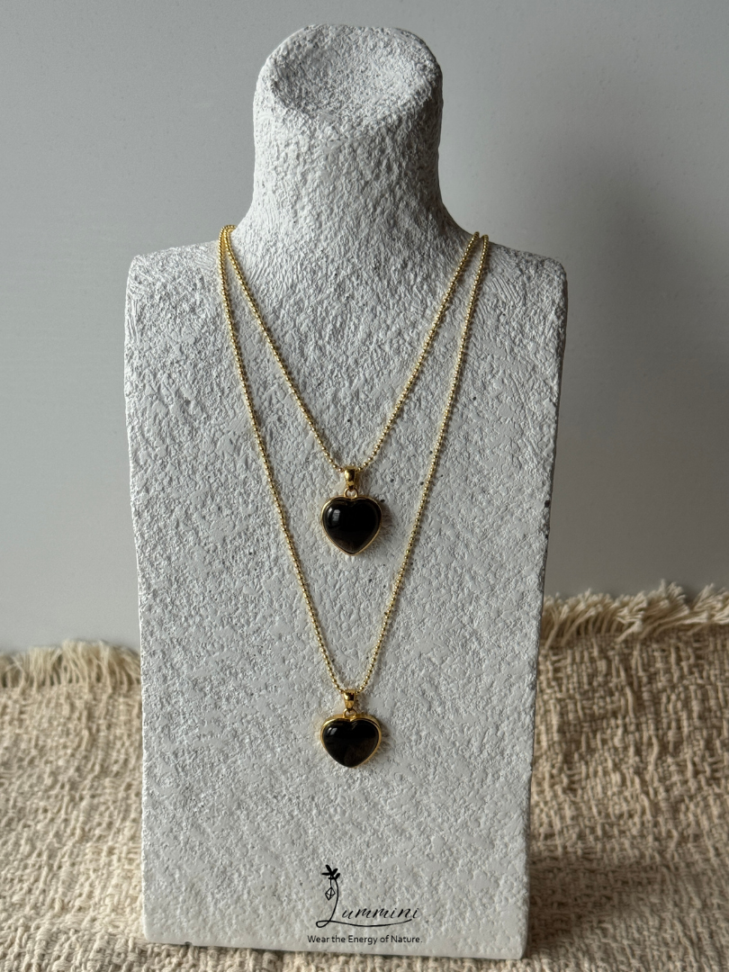 Natural Starry Elestial Quartz Heliolite Black Sun Stone Pendant Necklace – 925 Silver - choose your piece, Gift Ready, Crystal Jewellery