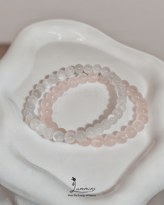 Pink Grapefruit Quartz & Moonstone · Soft Girl Energy · Exclusive Offer