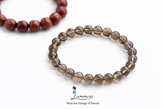 Smoky Quartz Bracelet 8mm