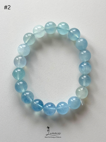 Natural Aquamarine Bracelet – One of a Kind, Choose Your Piece