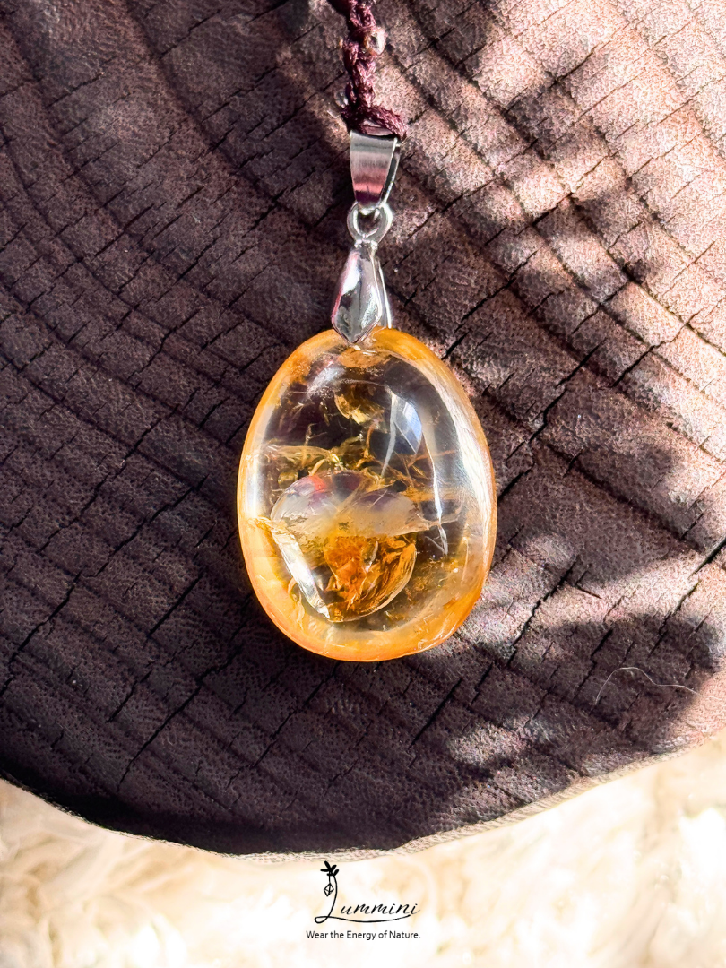 Natural Crystal Pendant Necklaces – Handmade & Ready to Wear