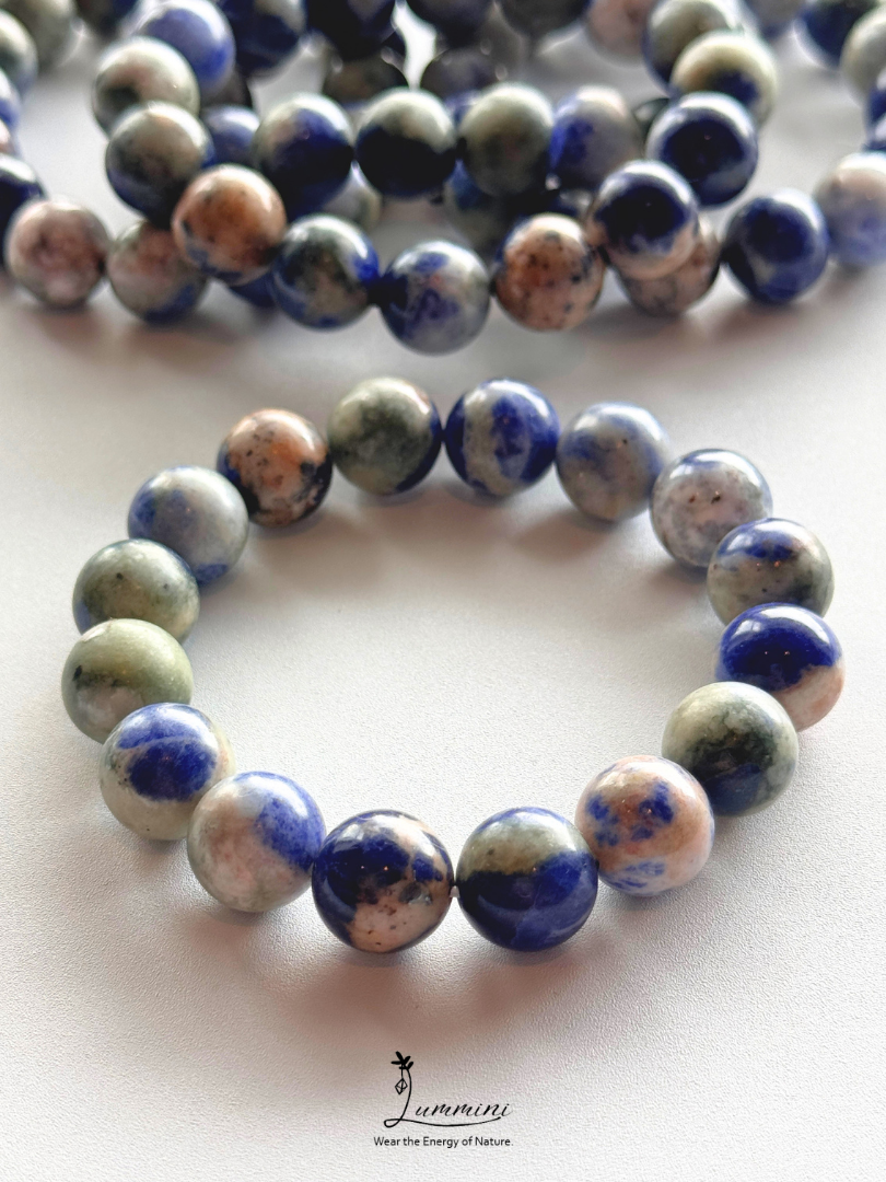 Natural Earth Sodalite Bracelet