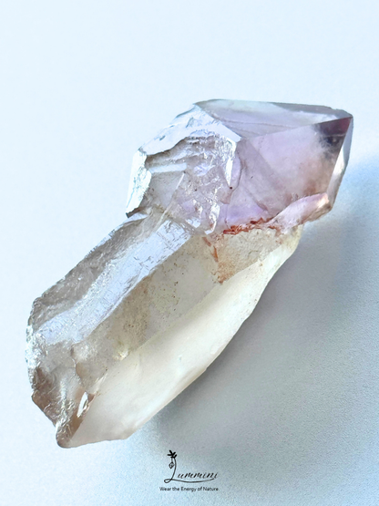 Natural Madagascar Amethyst Skeletal Quartz Intergrown Specimen – 60g, 67mm