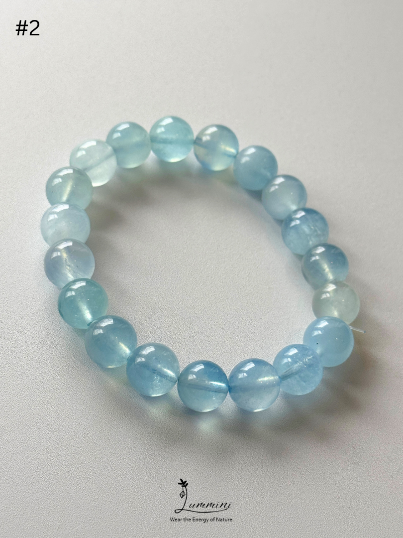 Natural Aquamarine Bracelet – One of a Kind, Choose Your Piece
