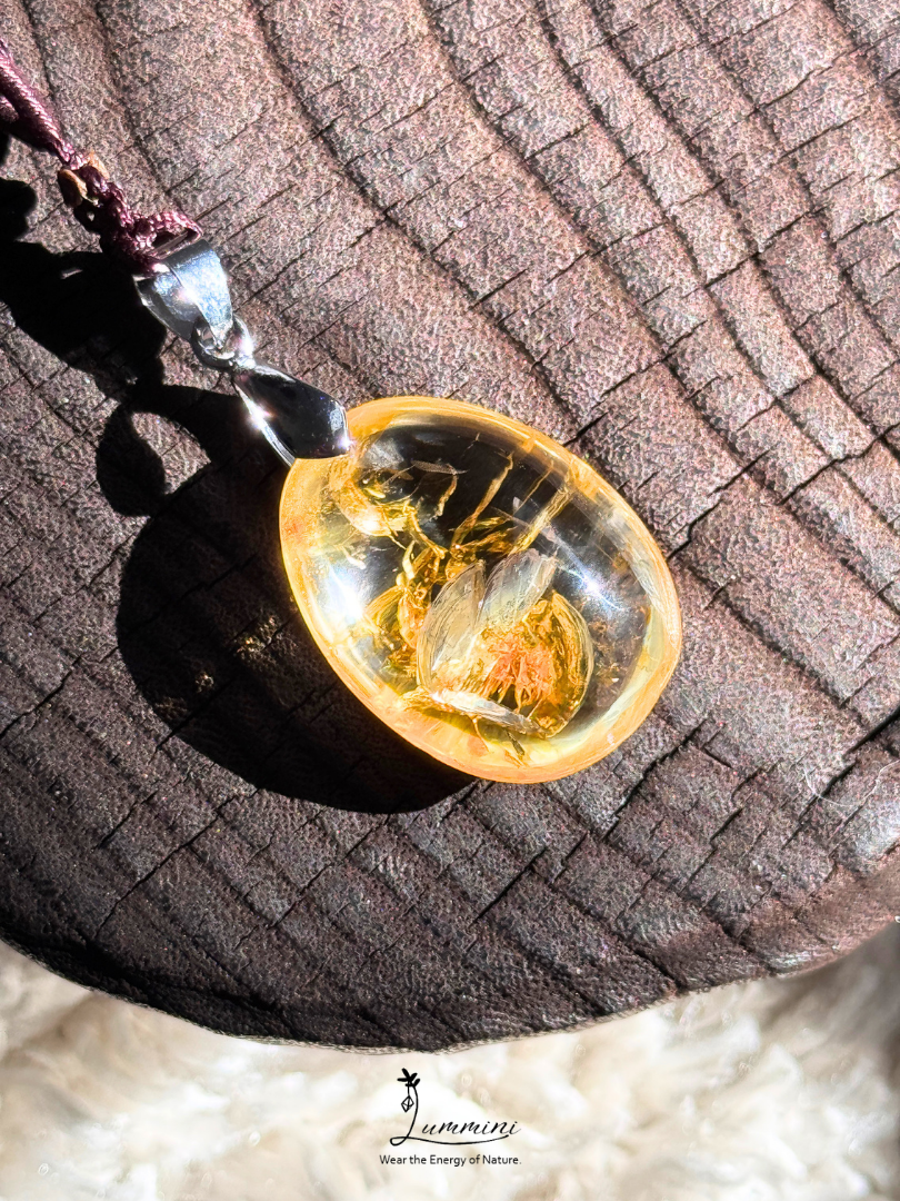 Natural Crystal Pendant Necklaces – Handmade & Ready to Wear
