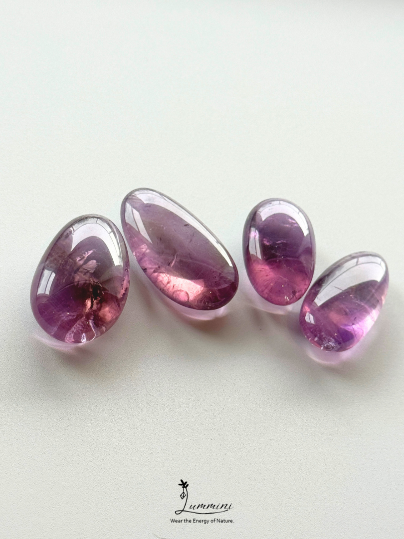 Natural Ametrine Pocket Stone Value Pack – Set of 4,total 82g