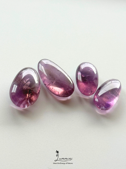 Natural Ametrine Pocket Stone Value Pack – Set of 4,total 82g