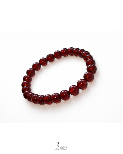 Orange Garnet · Glowing Ember · 6mm / 7.5mm