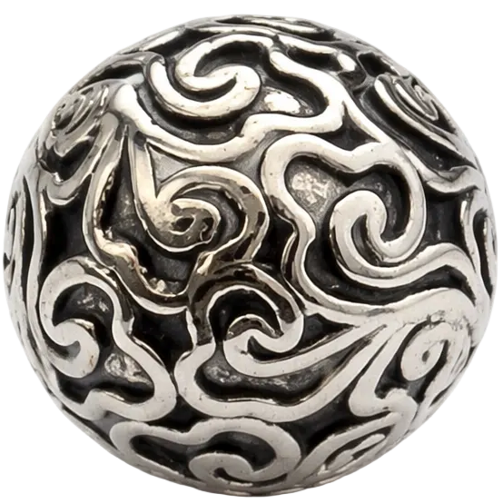 Vintage Cloud Bead · 11mm